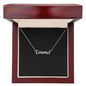 Custom Name Necklace | Custom Heart Design