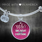 My Mother was right about everything. - Custom Heart Design
