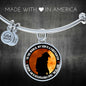 My Son is a firefighter - Bangle - Custom Heart Design