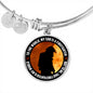 My Son is a firefighter - Bangle - Custom Heart Design
