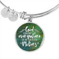 Mom, God couldn't be everywhere-Bangle - Custom Heart Design