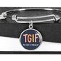 This Girl Is Fabulous-Bangle - Custom Heart Design
