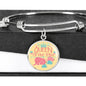 Queen of her tribe - Bangle - Custom Heart Design