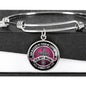 Mom, God blessed me with you-Bangle - Custom Heart Design