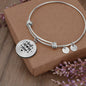Best Mom Ever Bangle - Custom Heart Design