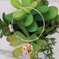 Birth Flower-June Rose Bracelet - Custom Heart Design