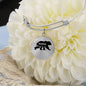 Mama Bear Bangle - Custom Heart Design