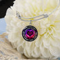 To My Wife, Never forget that I love you-Bangle - Custom Heart Design