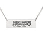 Police Mom - Custom Heart Design