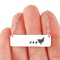 Chicken + 3 - Custom Heart Design