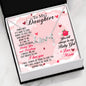 To Daughter, You will always be my baby girl, From Mom-Scripted Love - Custom Heart Design