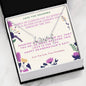 To Grandma, An armful of cuddles From Grandson-Scripted Love - Custom Heart Design