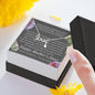 When I think of Mom I think of home, From Son, Scripted Love - Custom Heart Design