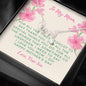 For all you do Mom, From Son- Scripted Love - Custom Heart Design