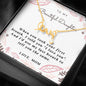To Daughter, From Mom - Custom Heart Design