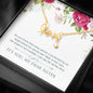 To Sister, my angel-Scripted Love - Custom Heart Design