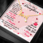 To Daughter, You will always be my baby girl, From Mom-Scripted Love - Custom Heart Design