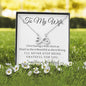 Infinity Hearts Necklace for Wife | Custom Heart Design