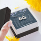 Infinity Hearts Necklace for Wife | Custom Heart Design