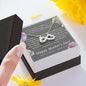 When I think of Mom I think of home, From Son, Infinity Hearts - Custom Heart Design