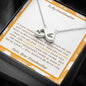 Infinity Hearts Necklace for Granddaughter | Custom Heart Design
