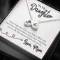 Be the woman I know you can be, From Mom - Custom Heart Design
