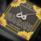 Infinity Hearts Necklace for Granddaughter | Custom Heart Necklace