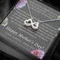 When I think of Mom I think of home, From Son, Infinity Hearts - Custom Heart Design