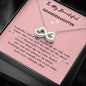 Infinity Hearts Necklace For Daughter | Custom Heart Design