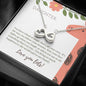 Infinity Hearts Necklace for Daughter | Custom Heart Design