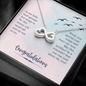 Infinity Hearts Necklace for Daughter, From Mom | Custom Heart Design