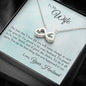 Infinity Hearts Necklace for Wife | Custom Heart Design