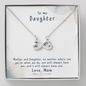 Mother and Daughter have each other. - Custom Heart Design