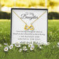 Infinity Hearts Necklace for Daughter From Dad | Custom Heart Design