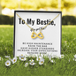Infinity Hearts Necklace for Best Friend | Custom Heart Design