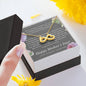 When I think of Mom I think of home, From Son, Infinity Hearts - Custom Heart Design