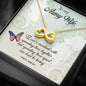 To Army Wife, Loving you even more apart. - Custom Heart Design