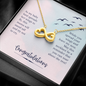 Infinity Hearts Necklace for Daughter, From Mom | Custom Heart Design