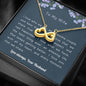 Infinity Hearts Necklace for Wife | Custom Heart Design