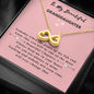 Infinity Hearts Necklace For Daughter | Custom Heart Design