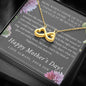 When I think of Mom I think of home, From Son, Infinity Hearts - Custom Heart Design