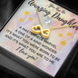 Infinity Hearts Necklace for Daughter | Custom Heart Design