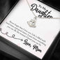 Be the woman I know you can be, From Mom-Heart of the Ocean - Custom Heart Design