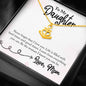 Be the woman I know you can be, From Mom-Heart of the Ocean - Custom Heart Design