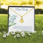 Marrying you was like winning the best prize-Heart of the Ocean Necklace - Custom Heart Design
