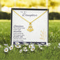 Tip toe if you must, From Dad-Heart of the Ocean Necklace - Custom Heart Design