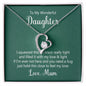 Daughter Floating Heart Necklace, Heart Necklace for Daughter | Custom Heart Design
