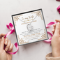 Wife Heart Necklace, Floating Heart Necklace, Beautiful Wife Necklace-Happily Ever After | Custom Heart Design