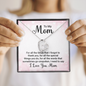Mom Jewelry, Heart Necklace for Mom, Floating Heart Necklace | Custom Heart Design