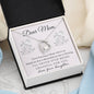 Sentimental Heart Necklace for Mom | Custom Heart Necklace